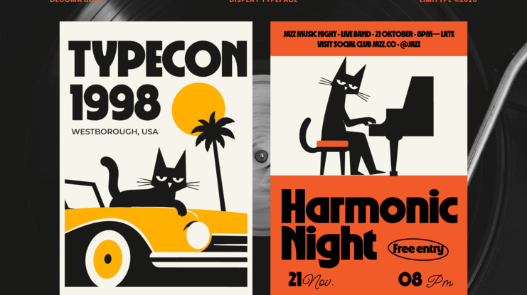 Decoma Bold Geometric Font