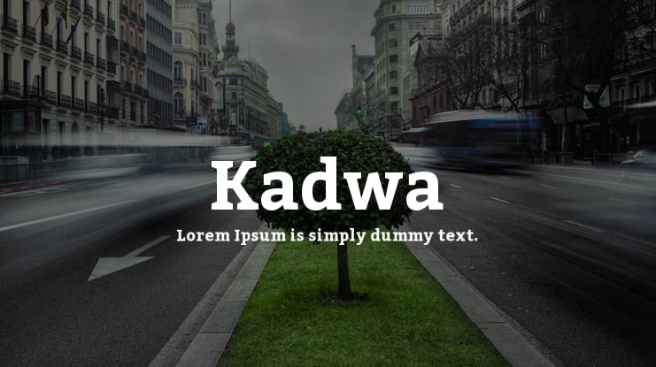 Kadwa Font Family