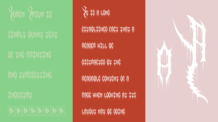 Blackchapel Font