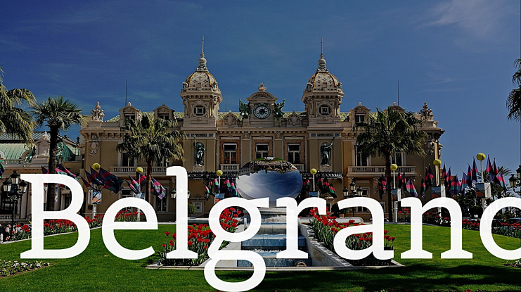 Belgrano Font