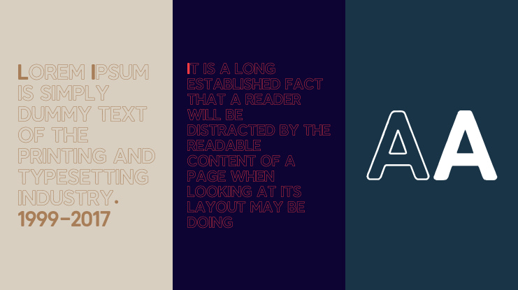 Serene Notes Display Font Family