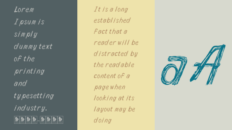 Looks Scratchy Font