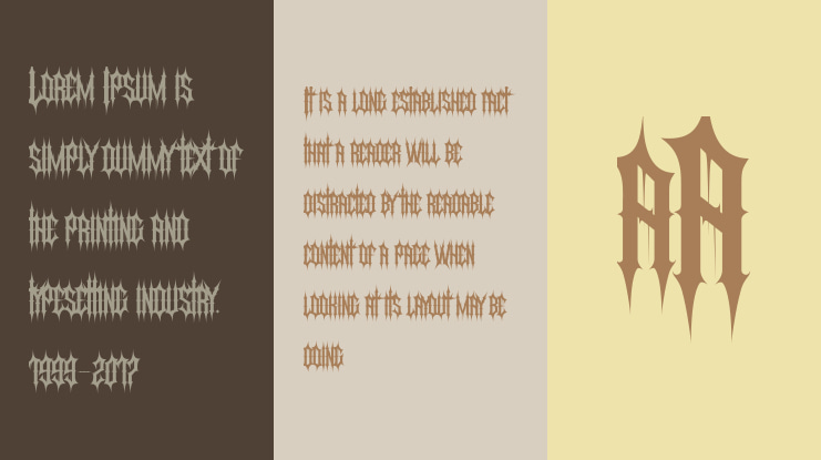 Sacrifice Font
