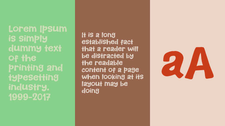 Onigiri Squishy Font