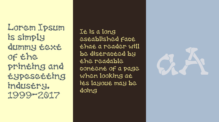 Dem Bonez Font