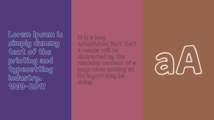 Softsketch Outline Font Family