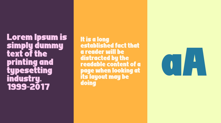THICKART Font