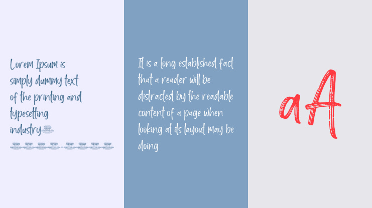 Handicate Brush Font