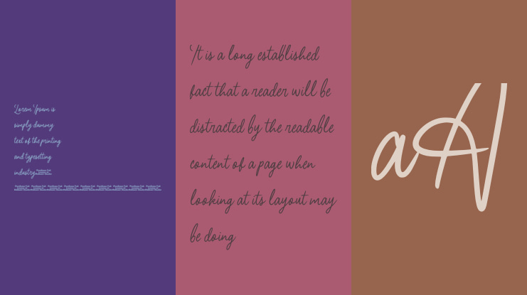 Alfia Grande Font Family