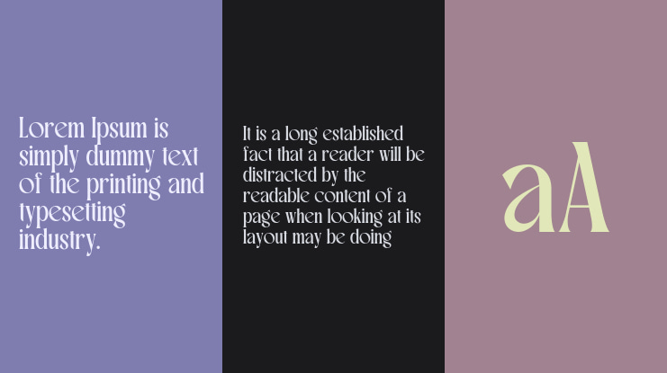 LORSEN Font