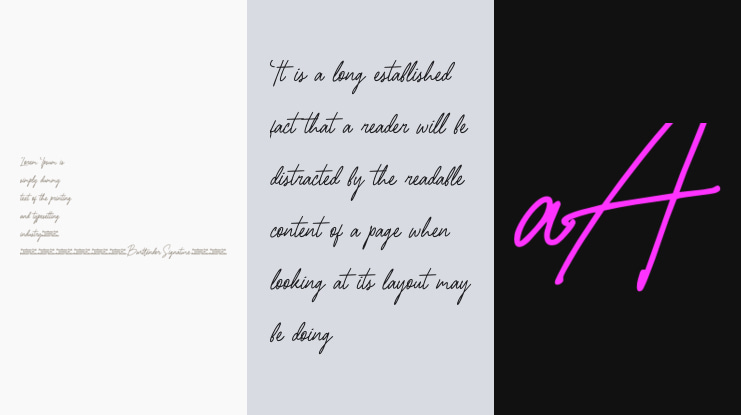Barttender Signature Font