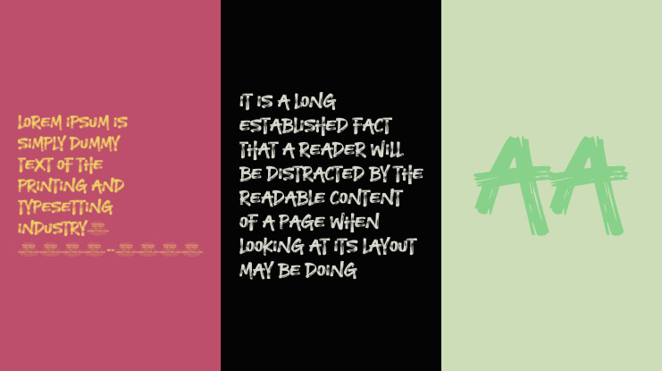 Savage Brusher Font