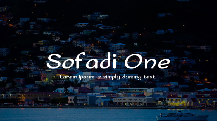 Sofadi One Font