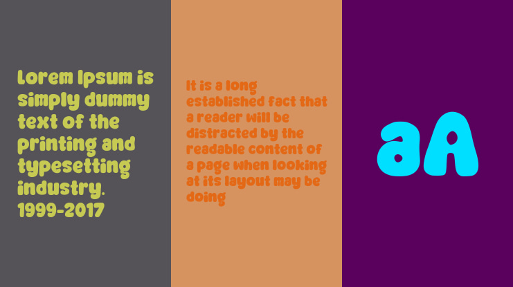 Happy Chunky Font