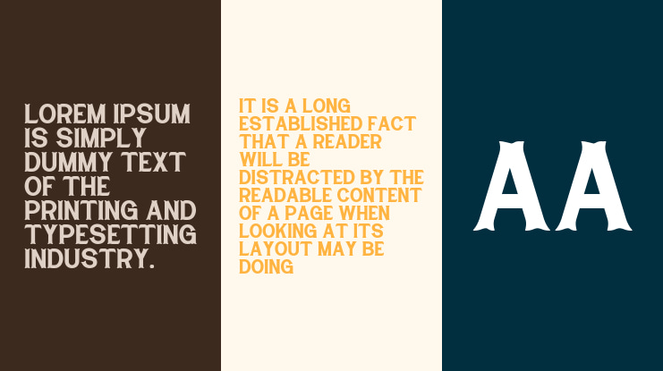 FADERO Font