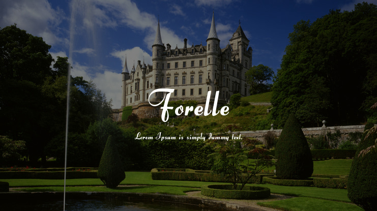 Forelle Font