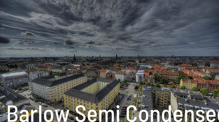 Barlow Semi Condensed Font Family