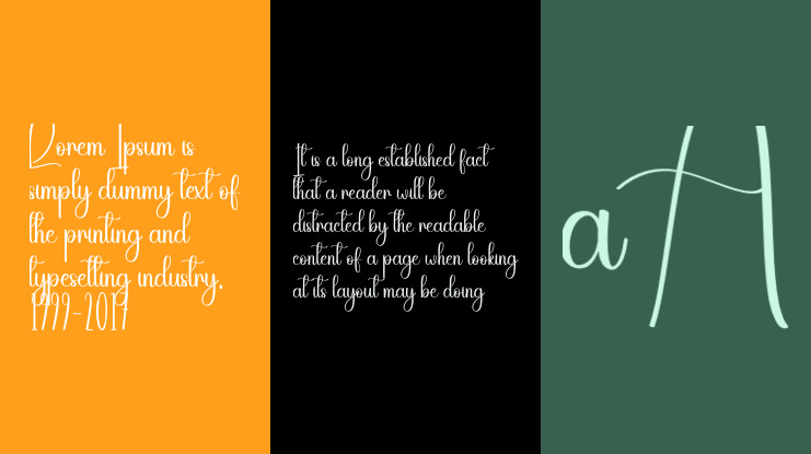 Greeting Font