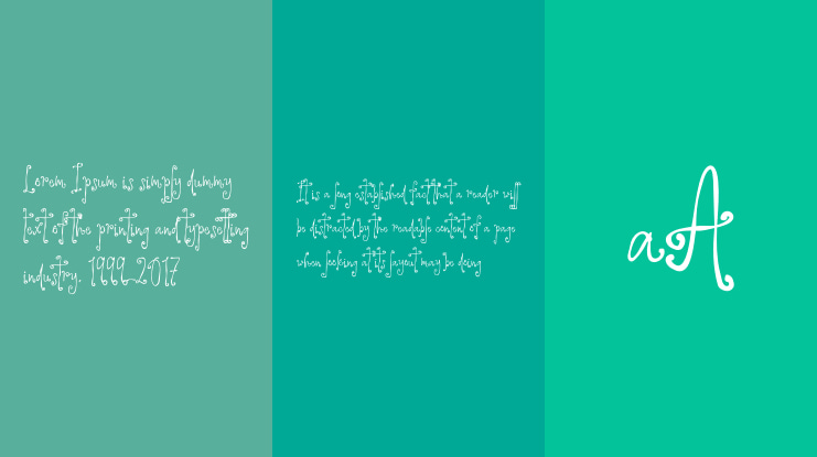 The Written Romance Font