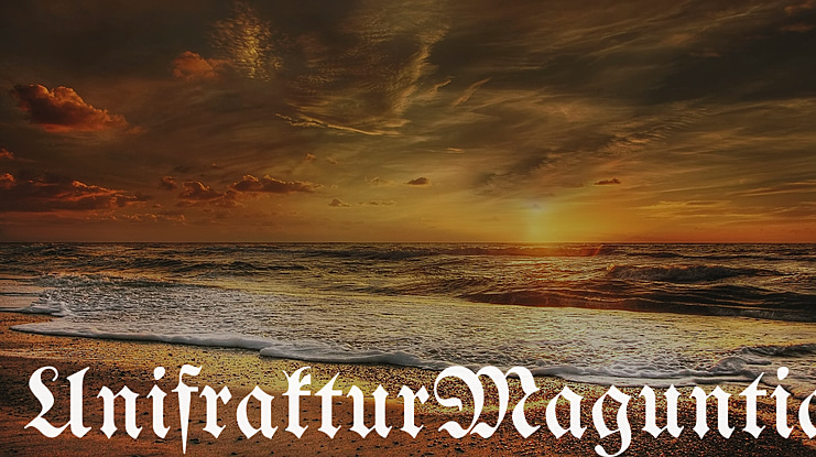 UnifrakturMaguntia Font