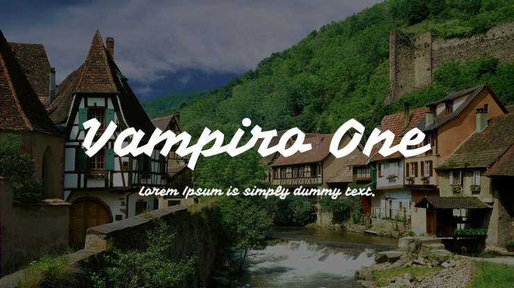 Vampiro One Font