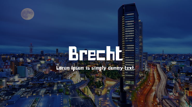 Brecht Font