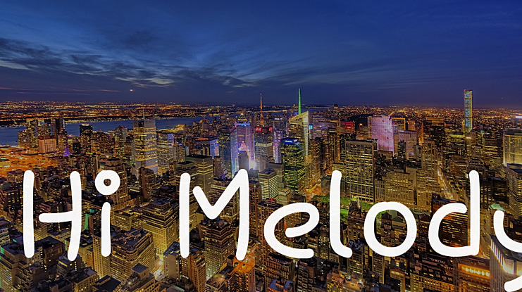 Hi Melody Font