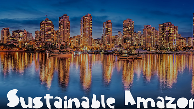 Sustainable Amazon Font