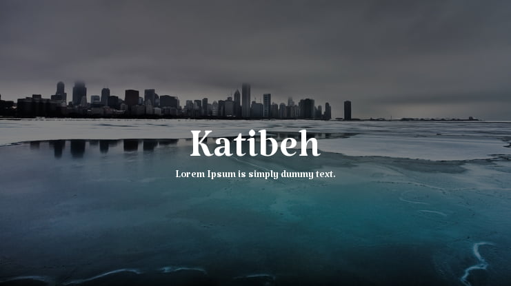 Katibeh Font