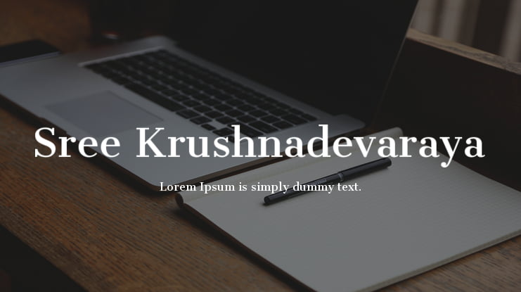 Sree Krushnadevaraya Font