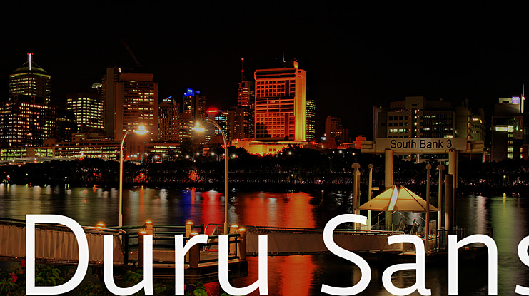 Duru Sans Font