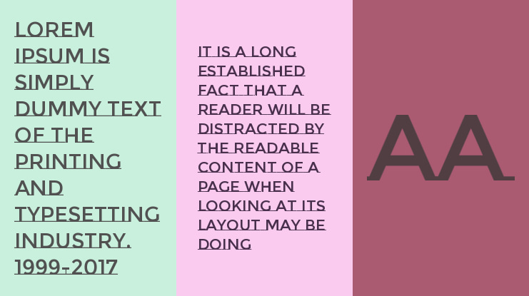 Montserrat Subrayada Font Family