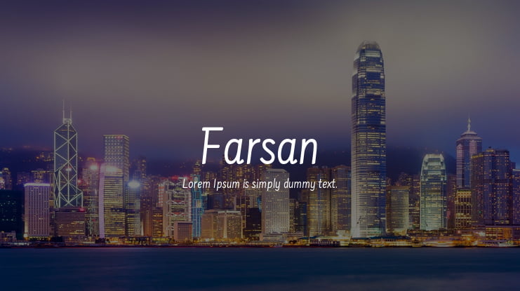 Farsan Font