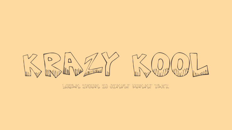 Krazy Kool Font