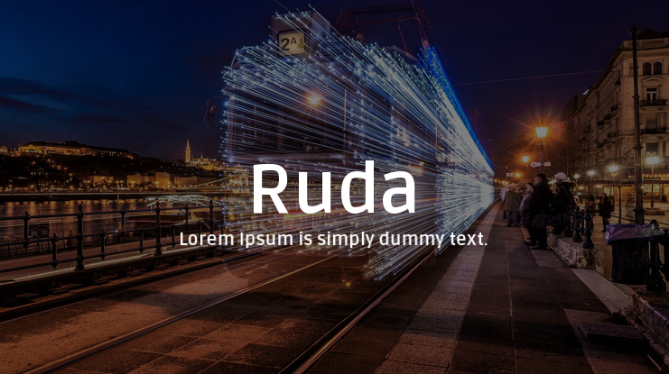 Ruda Font Family