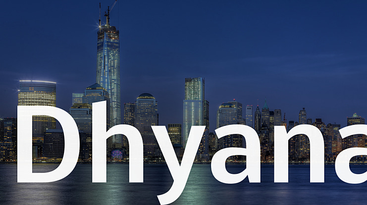 Dhyana Font Family