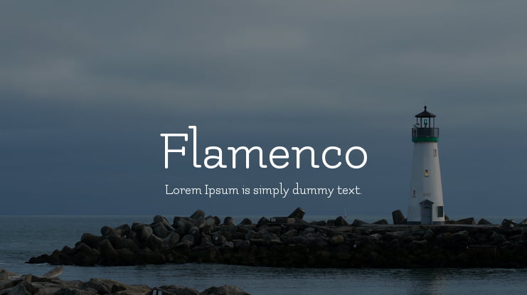 Flamenco Font Family