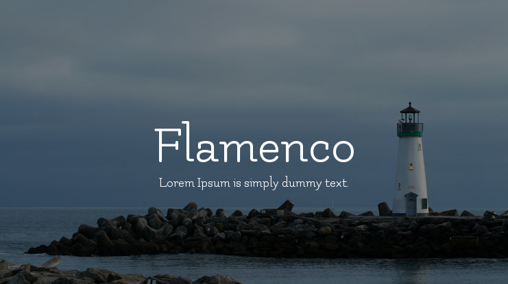 Flamenco Font Family