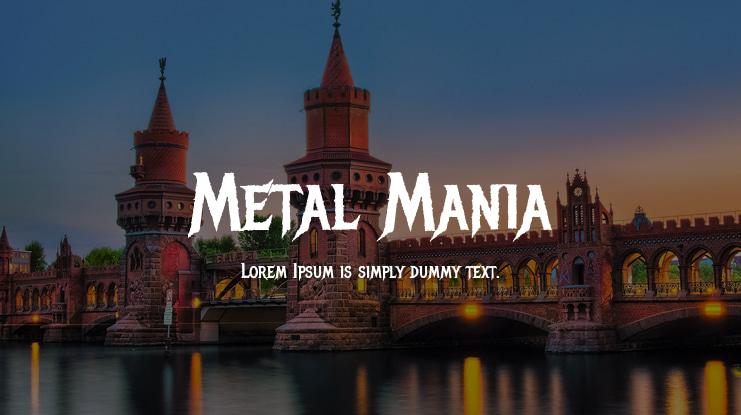 Metal Mania Font