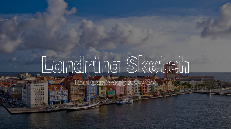 Londrina Sketch Font