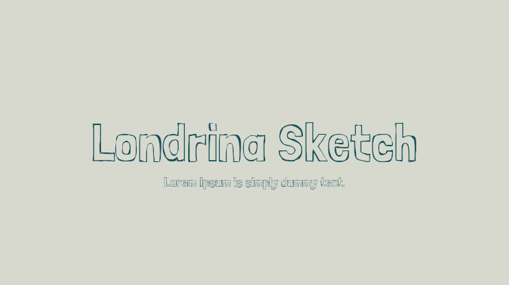 Londrina Sketch Font