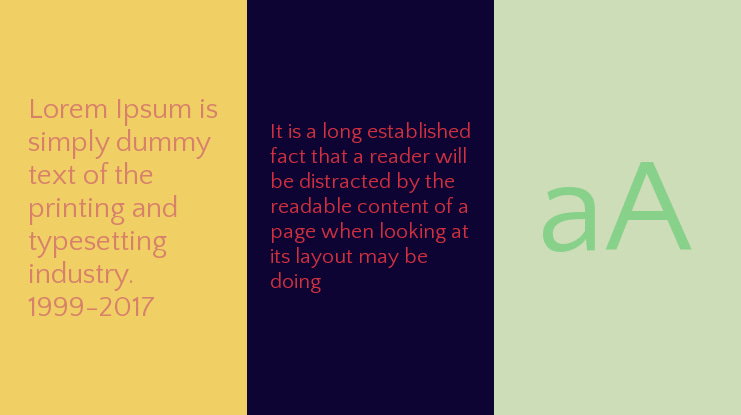 Quattrocento Sans Font Family