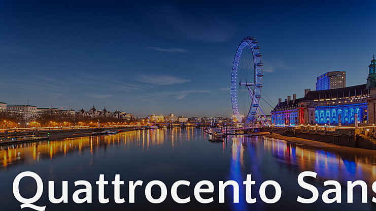 Quattrocento Sans Font Family