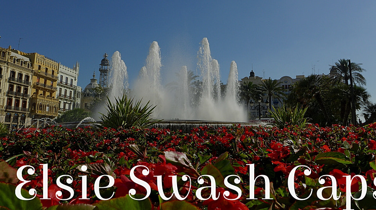 Elsie Swash Caps Font Family