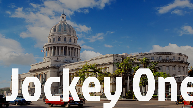 Jockey One Font