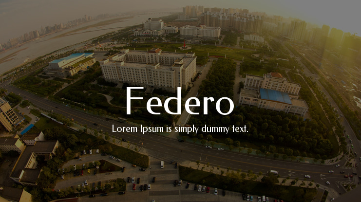 Federo Font