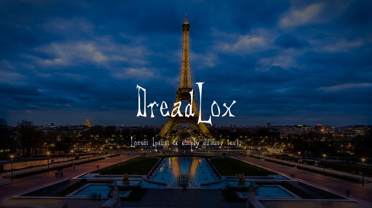 DreadLox Font