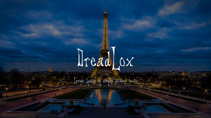 DreadLox Font