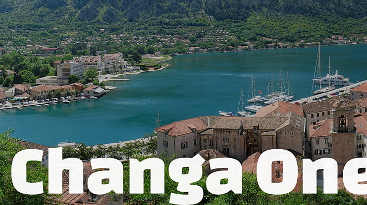 Changa One Font Family : Download Free for Desktop & Webfont