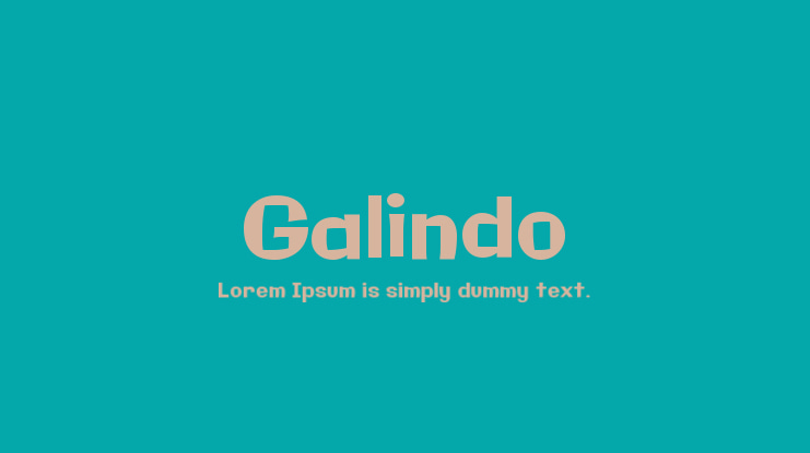 Galindo Font